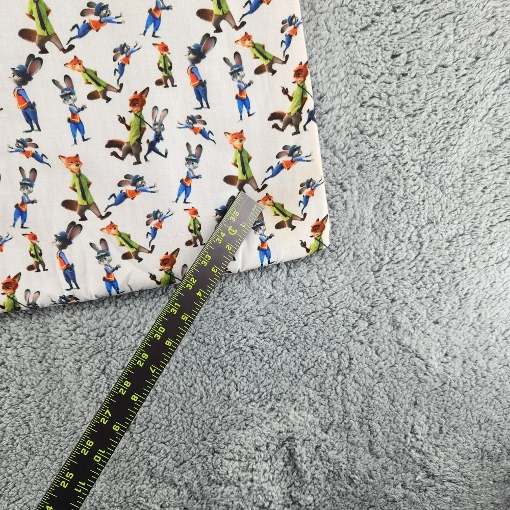 Zootopia Themed Tote Shoulder Bag Judy Hops Nick Wilde Custom Handmade